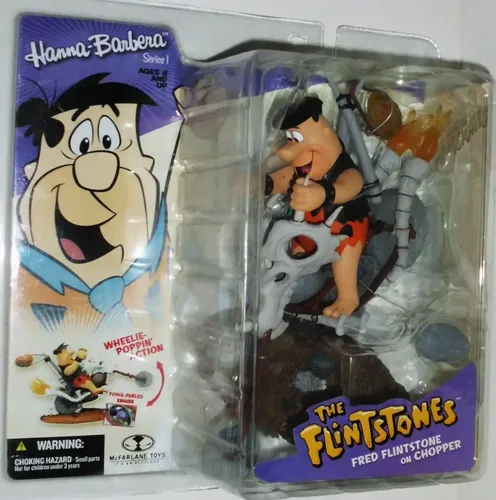 フリンストーンズ Fred Flintstone On Chopper The Flintstones Mcfarlane Origina