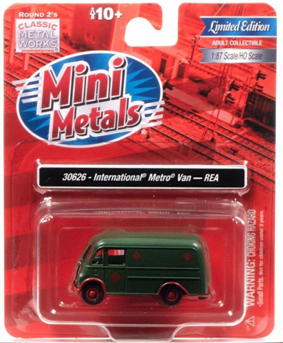 Clasico Metal Funciona Metro Camion Rea Escala 1:87 Ho