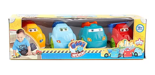 Brinquedo Meninos 2 3 4 Anos Carrinhos Baby Cars Colorido em Promoção na  Americanas