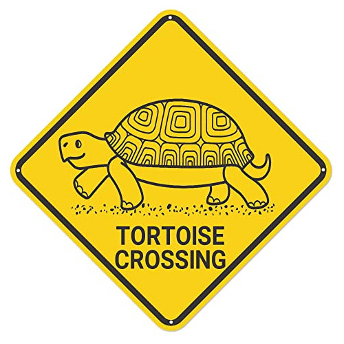 Señal De Cruce De Tortuga, Señal De Tortuga, Decoraci...