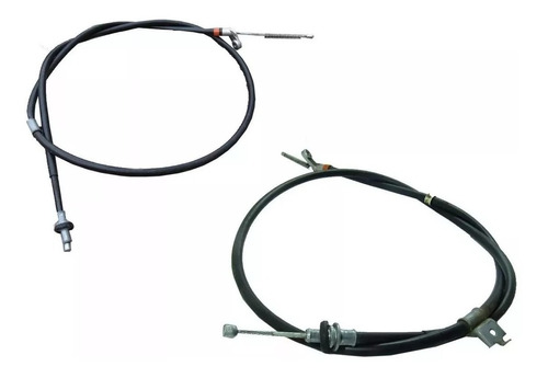 Kit De Cables X 2  Freno Fiat Uno Nuevo Fase 2 Novo