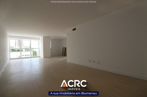 Imagem 2 de 18 de Acrc Imóveis - Apartamento Novo Com Aquecimento A Gás E Piscina Para Venda No Bairro Ponta Aguda - Ap04245 - 69267064