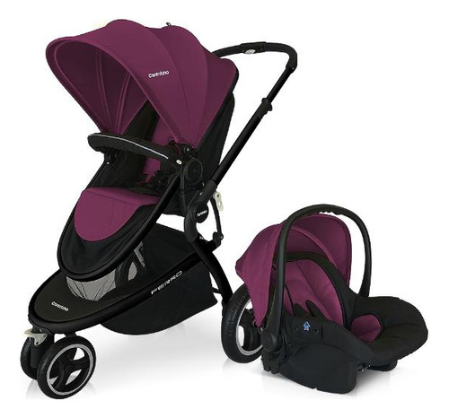 Coche Travel System Carestino Ferro Mora