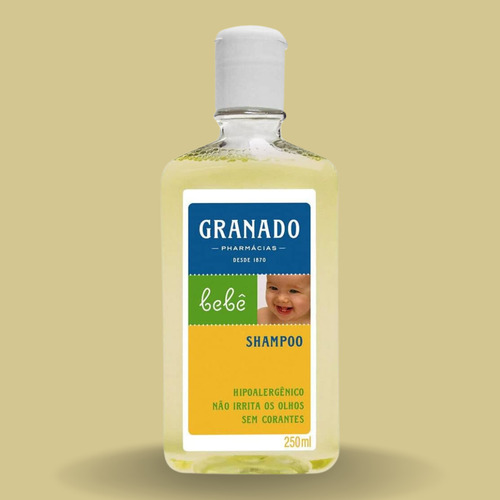 Shampoo Suave Brilho E Hidratação Bebê 250ml Granado