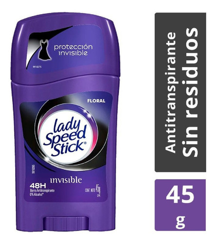 Desodorante Lady Speed Stick Barra 45g Lv