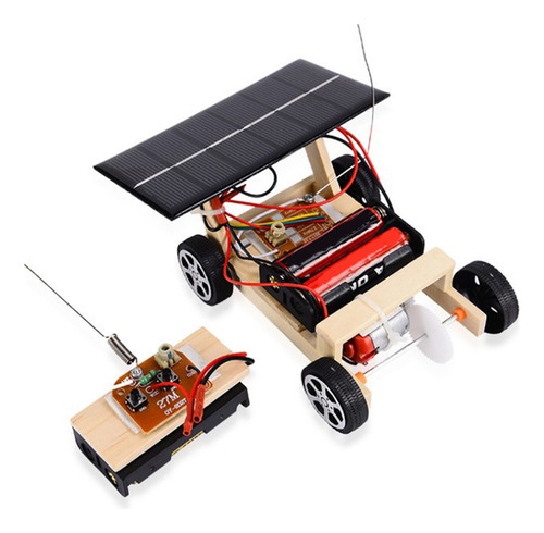 Diy Solar Remote Control Car, Diy Ensamblado De Autos De Jug