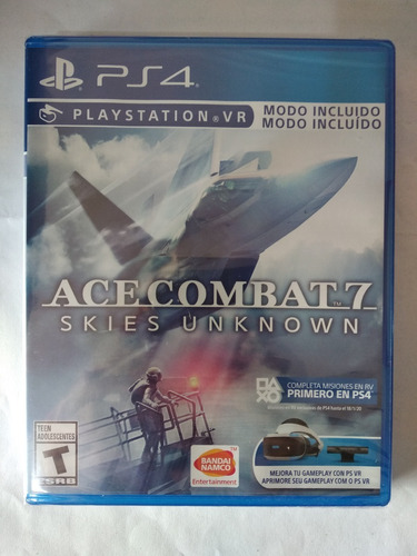 Ace Combat 7: Skies Unknown Ps4 Físico Sellado Nuevo Cd