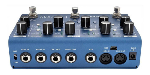 Pedal de efeito Strymon NightSky azul