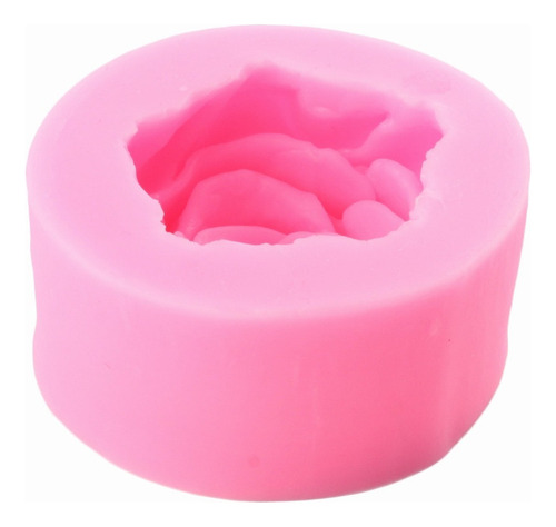Cnn Molde Silicona Con Forma Flor Rosa For Velas, 3 Pzs.