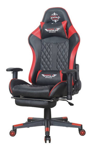 Imagen 4 de 6 de Silla Sillon Gamer Reclinable Apoyapies Butaca Pc Oficina
