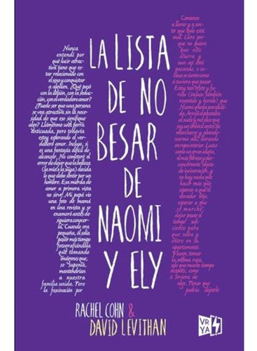 La Lista De No Besar De Naomi Y Ely - R. Cohn / D. Levithan