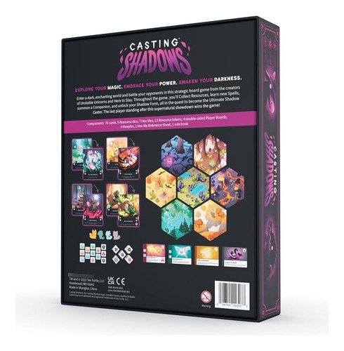 Juego De Mesa Casting Shadows | Unstable Games | Inglés