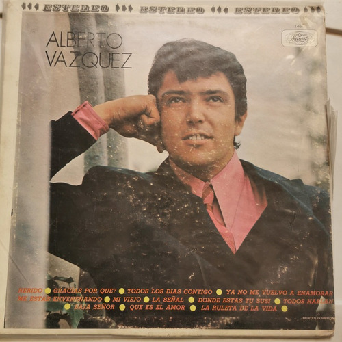 Disco Lp:alberto Vazquez- Estereo