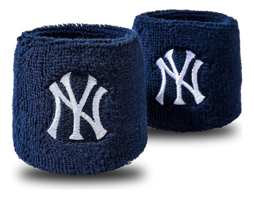Muñequeras Deportivas Béisbol Yankees New York Mlb