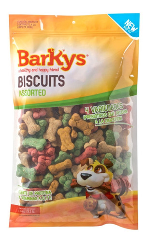 Barkys Biscuits Galletitas 4 Sabores, 1.5 Kg