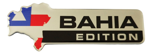 Adesivo Emblema Resinado Estado Bahia Edition Moto Carro