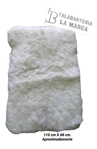Imagen 1 de 2 de Pelego Blanco Natural Lavado Y Cardado 