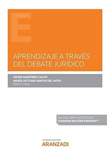 Aprendizaje A Traves Del Debate Juridico Papel   - Martinez 