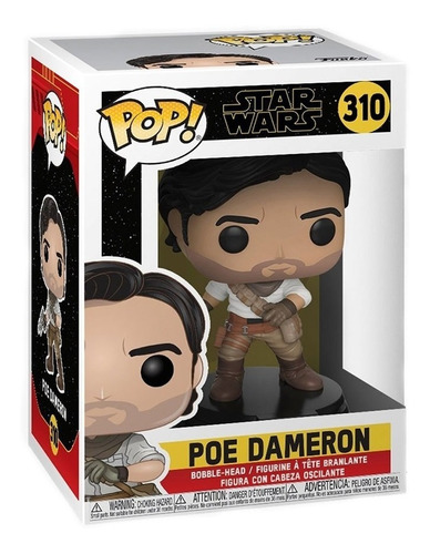 Funko Pop Star Wars Poe Dameron 310 Original Nuevo Coleccion
