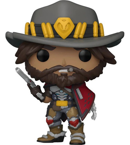 Jogos Funko Pop Cassidy McCree Overwatch 2 Blizzard #904