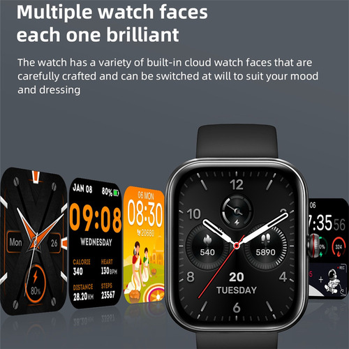 Reloj Inteligente De Frecuencia Cardíaca Con Bluetooth Idw20