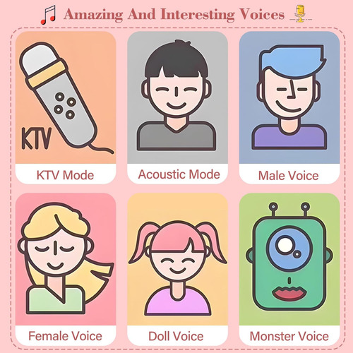Máquina De Karaoke Para Niños, Mini Micrófono De Karaoke ...