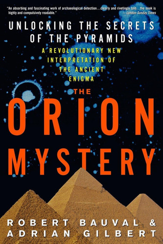 Libro The Orion Mystery-roberto Bauval-inglés