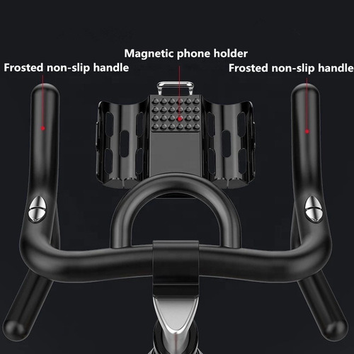 Imagen 2 de 10 de Bicicleta Estática Spinning+pedal Aluminio+monitor+magnética