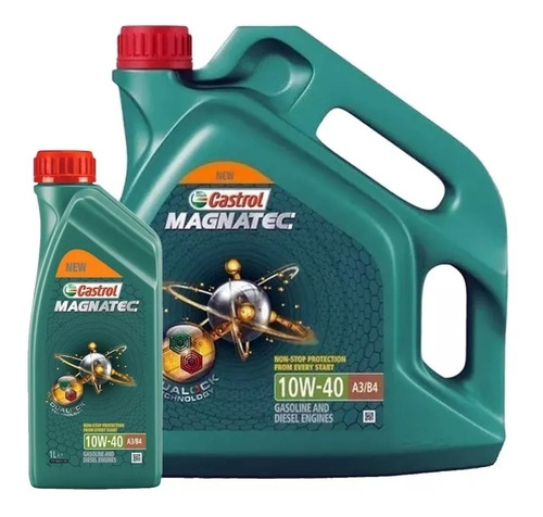 Aceite Castrol 10w-40 Magnatec (pack 5 Lts)