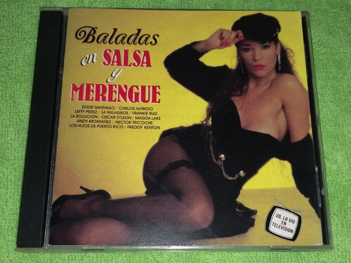 Eam Cd Baladas En Salsa Y Merengue 1991 Frankie Eddie Lefty