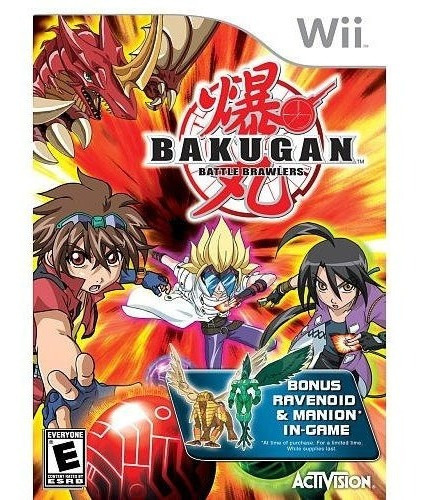 Bakugan: Battle Brawlers Y Exclusivo Bonus Ravenoid - Manion