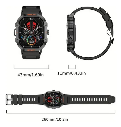 Reloj Inteligente Smartwatch Llamadas Sport Smart Gs-70