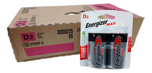 24 X Pilas D Grande Energizer Max E95 Pilas Alcalinas 1.5 V