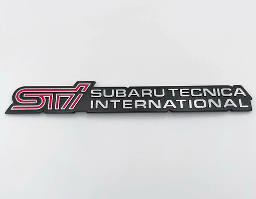 Emblema Subaru Sti Adhesivo Metálico