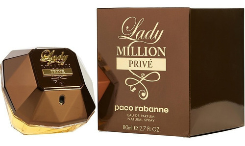 Imagen 1 de 2 de Perfume Lady Million Privé Paco Rabanne® 80ml 