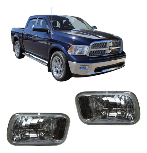 Par Juego Faros Niebla Dodge Ram Laramie 2009 2010 2011 2012