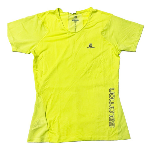 Playera Salomon Original Amarillo