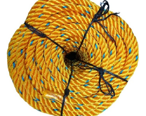 Mecate Cuerda De Polipropileno 10 Mm O 3/8 PuLG 100 Metros