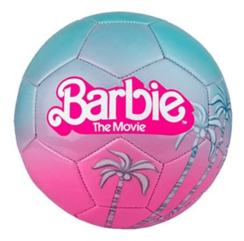 Balón Fútbol N°5 Barbie The Movie Rosa