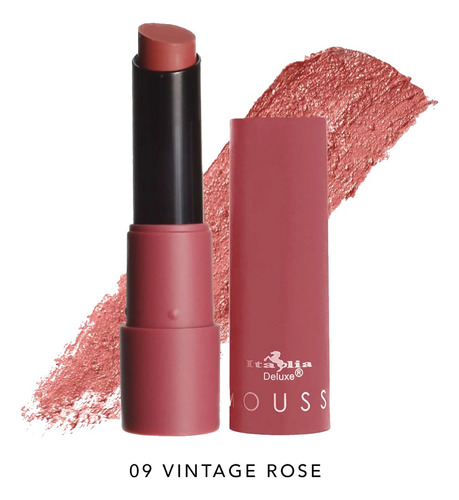 Lip Combo Italia Labial+delineador+bálsamo+gloss+sacapuntas Vintage Rose