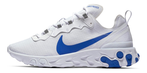 Zapatillas Nike React Element 55 White Game Bq6167-100   