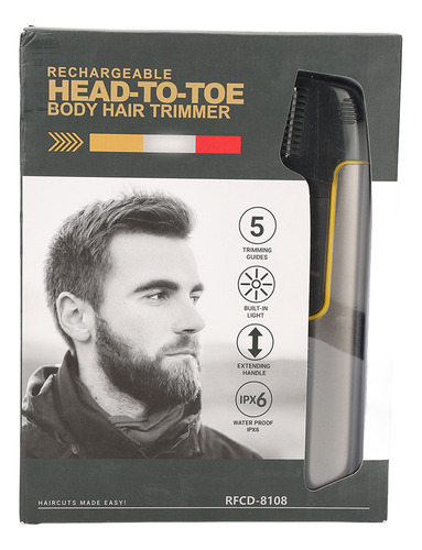 Cortadora Eléctrica Multifuncional Body Groomer