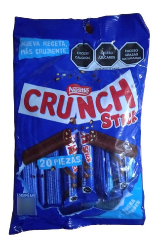 Crunch Stick - Nestle - 180 Gr - Kg a $250