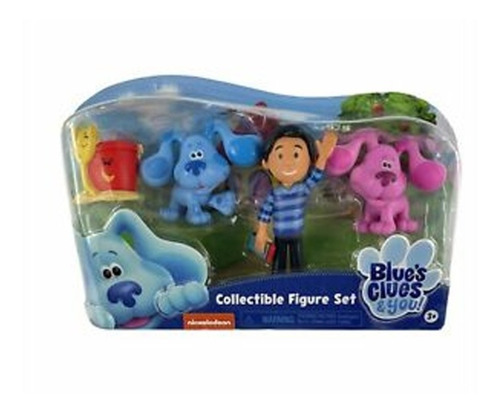 Muñecos Set X 4 Blister Figuras Las Pistas De Blue Juguete