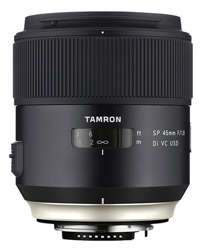 Lente Tamron Sp 45mm F/1.8 Di Vc Usd Para Nikon Con Parasol