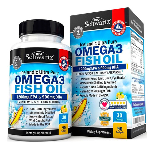 Omega 3 Capsulas Epa Americano 