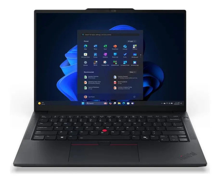 Foto do produto: Notebook Lenovo Thinkpad E14 G7 Amd Ryzen 7 250 32gb 512gb cor preto
