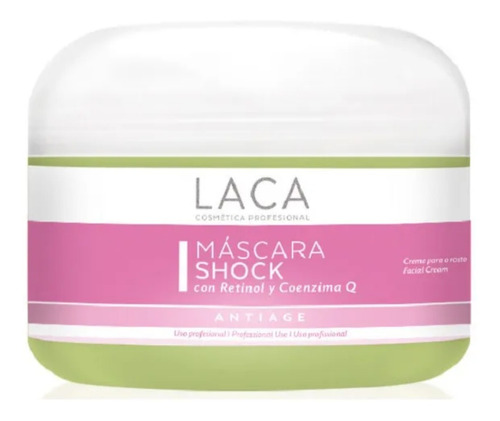 Máscara Shock Antiage Laca Rejuvenece Atenúa Arrugas