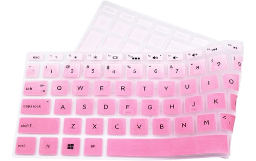 Funda De Silicona Para Teclado Hp Pavilion X360 | Rosa