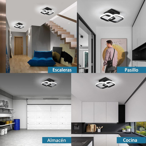. Lámpara De Techo Lampara Foco Decorativas Led Para Baño